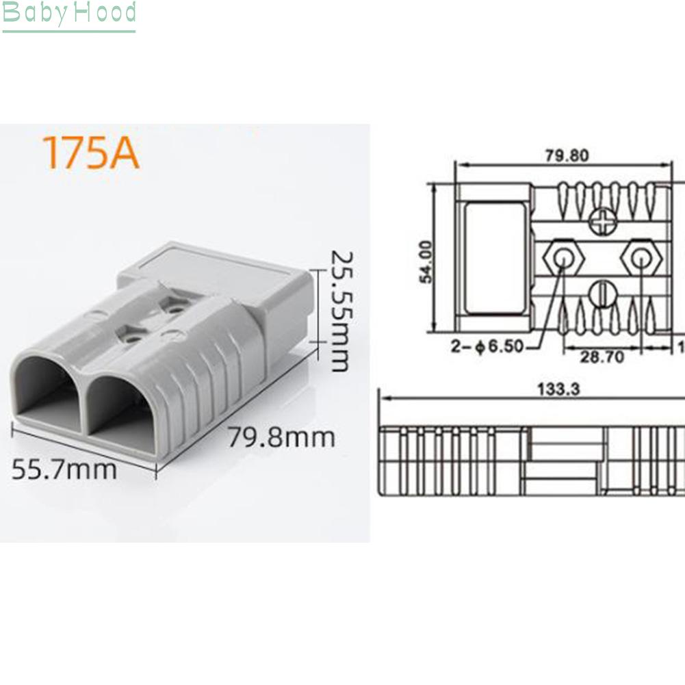 big-discounts-connector-175a-180-180-40mm-grey-premium-175amp-for-anderson-style-plug-bbhood