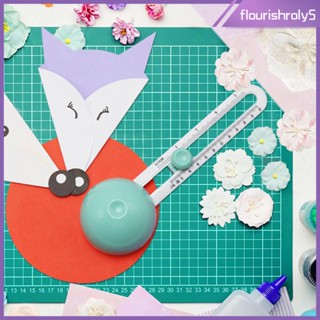 [Flourishroly5] เครื่องตัดกระดาษ ทรงกลม สําหรับทําการ์ด DIY