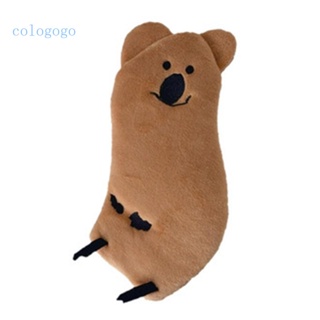 Colo กระเป๋าดินสอ ผ้ากํามะหยี่ขนนิ่ม รูปหมีโคอาล่า แบบพกพา สําหรับนักเรียนหญิง