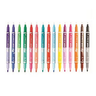 DONG-A ปากกาสี My color 2-Tone แบบชุดเซ็ท 15 ด้าม 30 สี