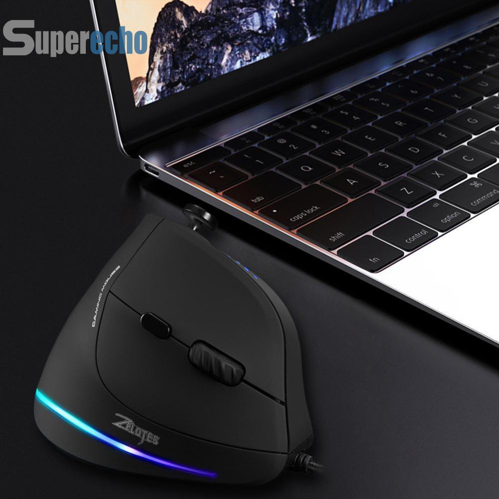 Zelotes C-18 เมาส์เกมมิ่งแบบใช้สาย 11 ปุ่ม 10000 DPI RGB ตั้งโปรแกรมได้ ...