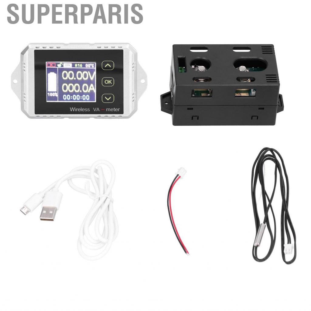 Superparis Battery Tester VAT1050 Coulomb Counter Current Voltage Meter ...
