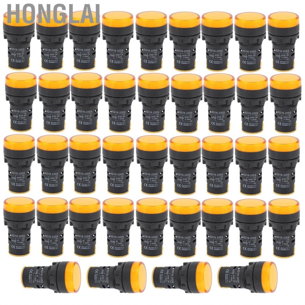 Lot De 5 Voyants Lumineux DEL Pour Tableau - 10mm, Montage Panneau, 120V AC, Blanc