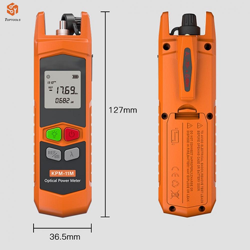 เครื่องวัดพลังงานออปติคอล-70-6dbm-opm-127-x-36-5-x-28-มม-ไฟเบอร์-ความแม่นยําสูง-kpm-11m