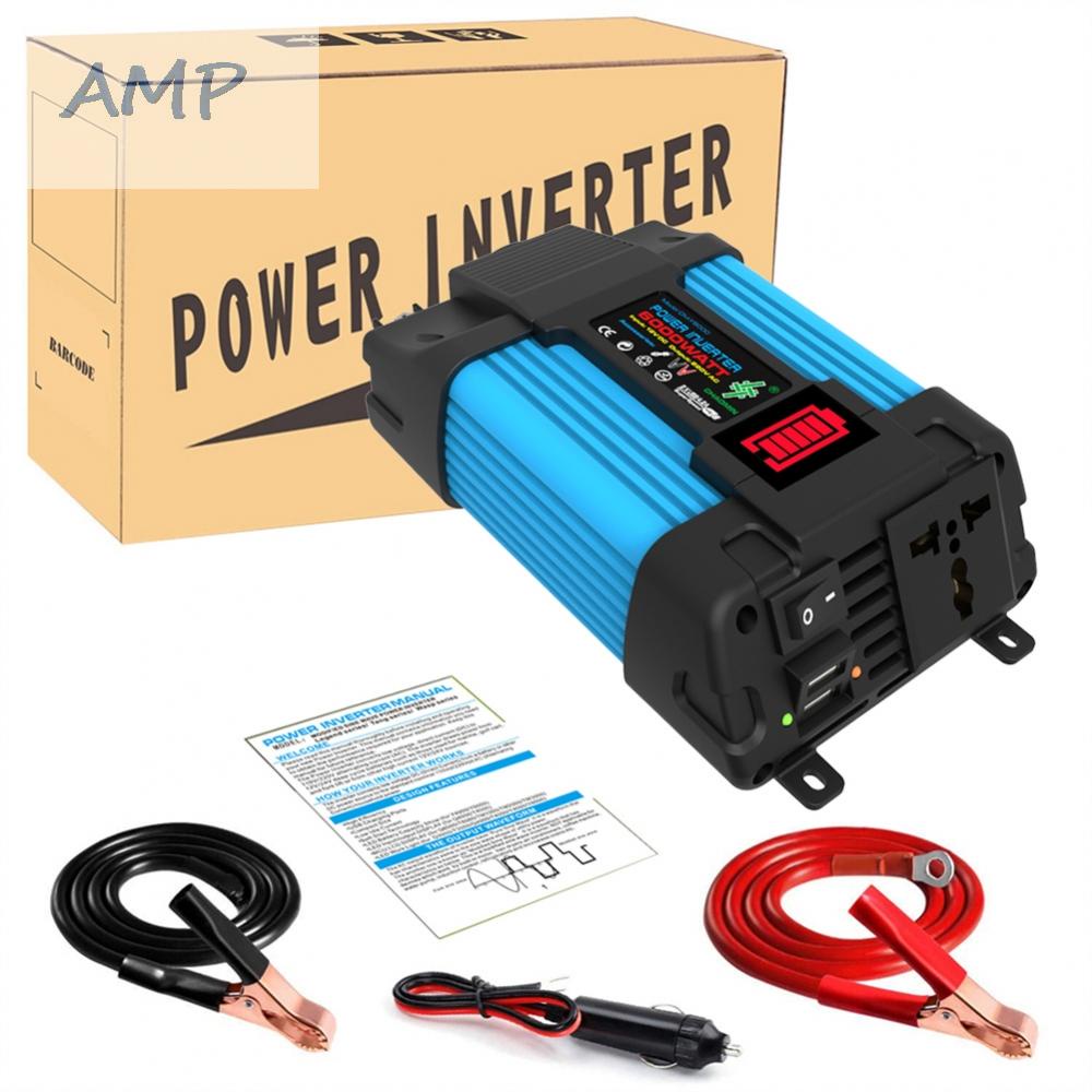 new-9-6000w-car-power-inverter-dc12v-to-ac110-220v-pure-sine-wave-2usb-lcd-display