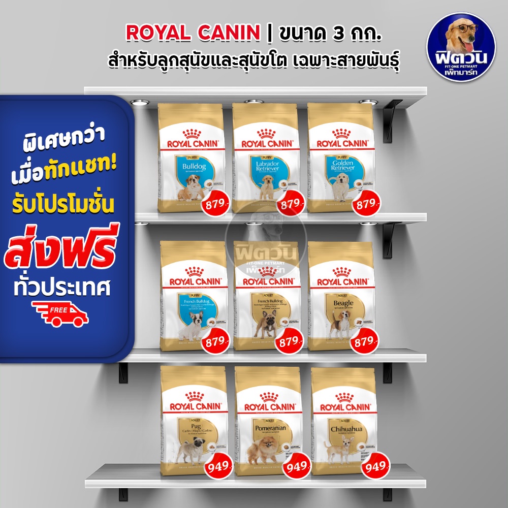 royal-canin-breed-อาหารสุนัขสูตรเฉพาะสายพันธุ์-ขนาด-3-กิโลกรัม