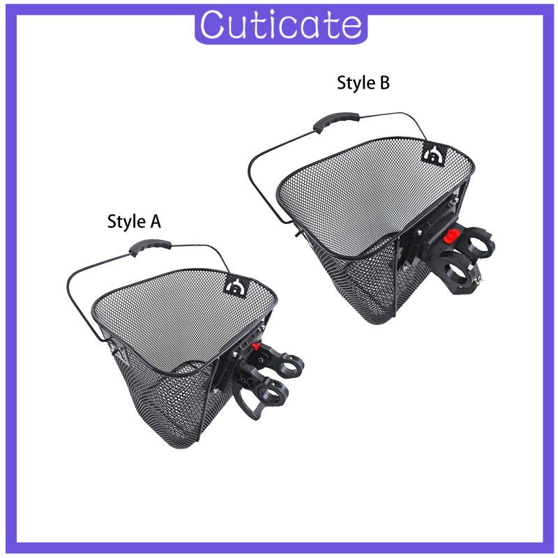 cuticate-ตะกร้าเก็บของ-กันน้ํา-สําหรับติดแฮนด์รถจักรยานไฟฟ้า-จักรยานพับได้