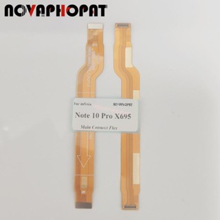 เมนบอร์ดเชื่อมต่อ สายเคเบิลอ่อน USB สําหรับ Infinix Note 10 Pro X695 X695C