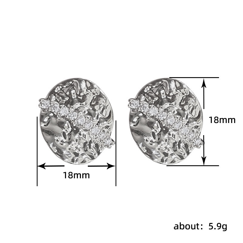 ต่างหูเพทาย-ระดับไฮเอนด์-สวยหรู-สไตล์เกาหลี-และญี่ปุ่น