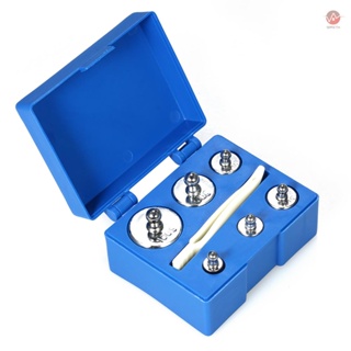 Precision Calibration Weights Kit Set 200g with Tweezer for Balance Scale - Shopee