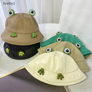 [Firefly] หมวกบักเก็ต ลายการ์ตูนกบน่ารัก สําหรับผู้หญิง และผู้ชาย [TH]