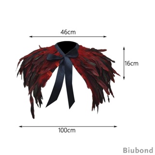 [Biubond] ผ้าพันคอ ผ้าคลุมขนนก สําหรับงานปาร์ตี้ งานรื่นเริง แฟนซี