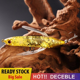 [Deceble.th] เหยื่อตกปลาประดิษฐ์ รูปแมลง ลอยน้ํา 6.5 กรัม