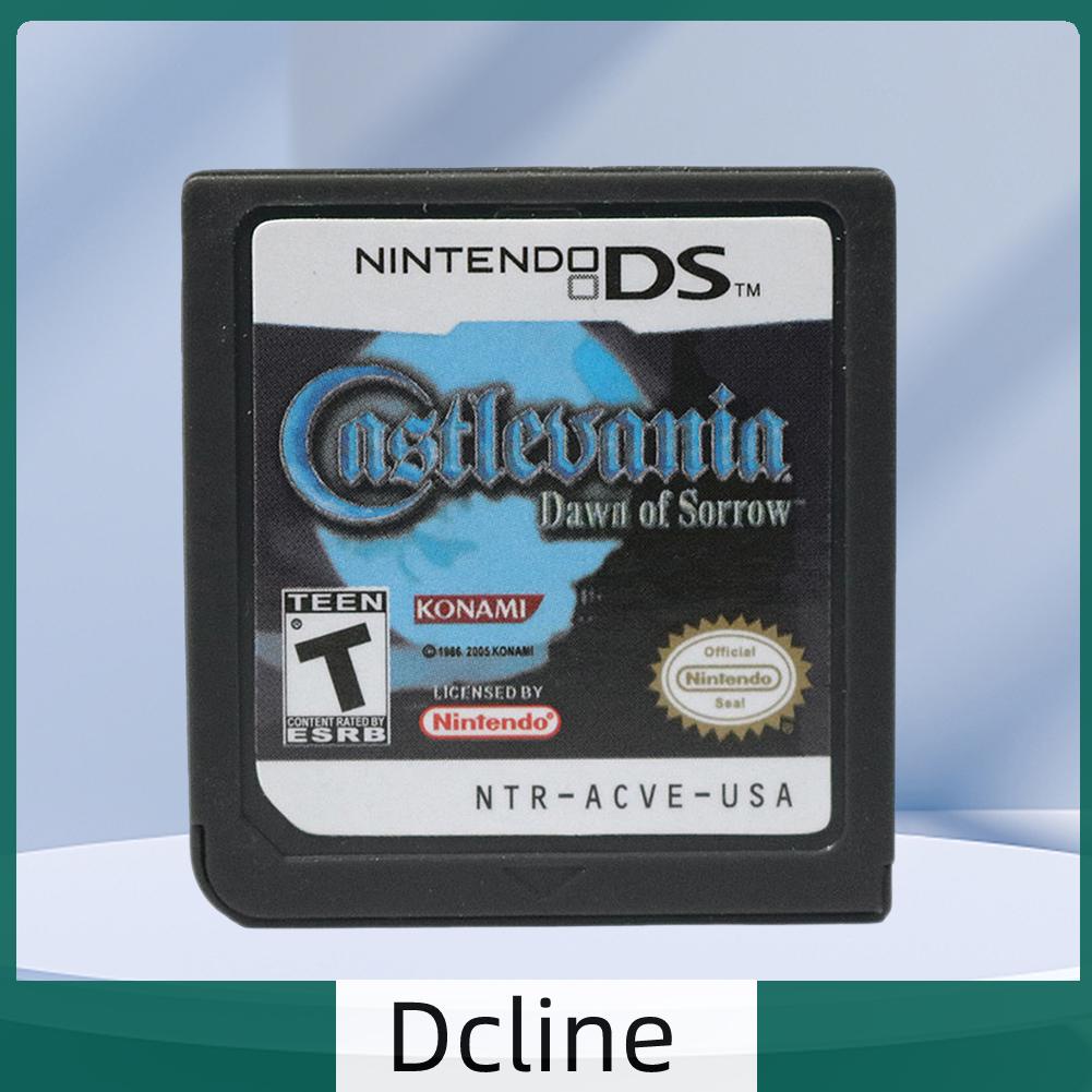 dcline-th-การ์ดเกม-castlevania-สําหรับ-nintendo-ds-2ds-3ds-xl-ndsi