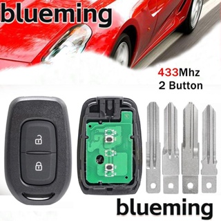 Blueming2 รีโมตกุญแจรถยนต์ 433Mhz แบบพกพา ทนทาน และอุปกรณ์เสริม สําหรับ Renault Sandero
