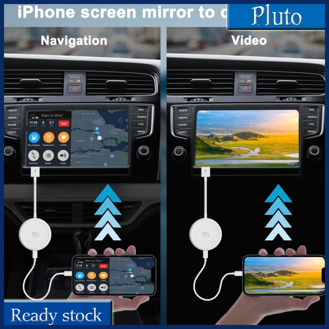 ใหม่-อะแดปเตอร์ดองเกิล-usb-ทรงกลม-สําหรับ-iphone-carplay-carplay-car-wire-controlled-to-intelligent-ai-box