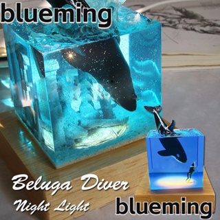 Blueming2 โคมไฟกลางคืน สําหรับนักดําน้ํา Beluga