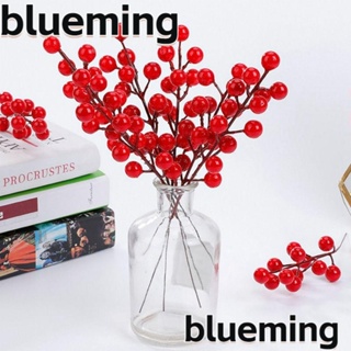Blueming2 ช่อดอกเบอรี่ปลอม 12 ช่อ สําหรับตกแต่งคริสต์มาส DIY