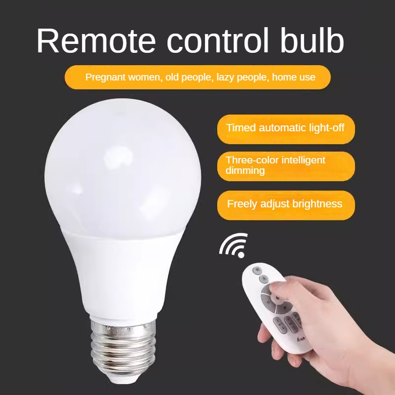 หลอดไฟ LED E27 หรี่แสงได้ 2.4 กรัม ประหยัดพลังงาน ปรับอุณหภูมิได้ ...