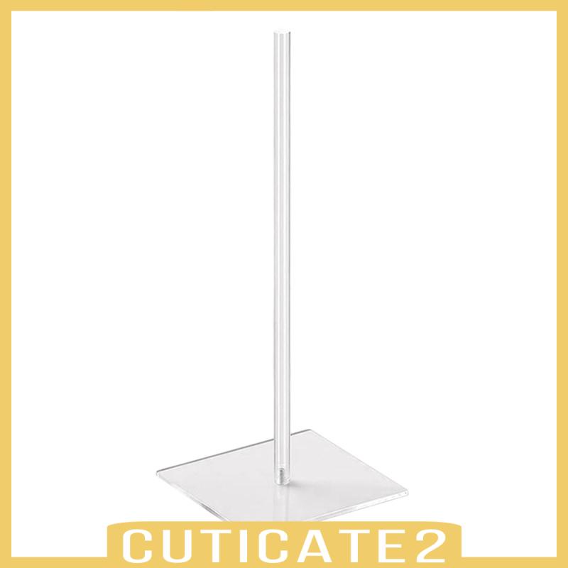 cuticate2-ชั้นวางโดนัทอะคริลิคใส-ความสูง-19-5-ซม-ทนทาน-สําหรับหมั้น-งานแต่งงาน