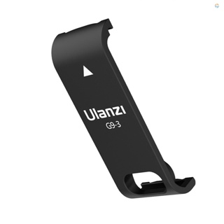 {Fsth} Ulanzi G9-3 Action Camera Battery Cover Plastic Lid Removeable Battery Door Type-C Charging Port Adapter Vlog Accessory Replacement for   10/9