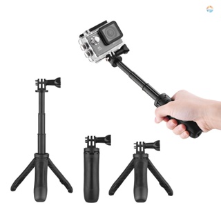 {Fsth} Mini Extension Selfie Stick Tripod Stand Hand Grip for   3/5/4/3+3 for Yi Lite/4k/4k+ for SJCAM/Andoer/AKASO Sports Action Camera