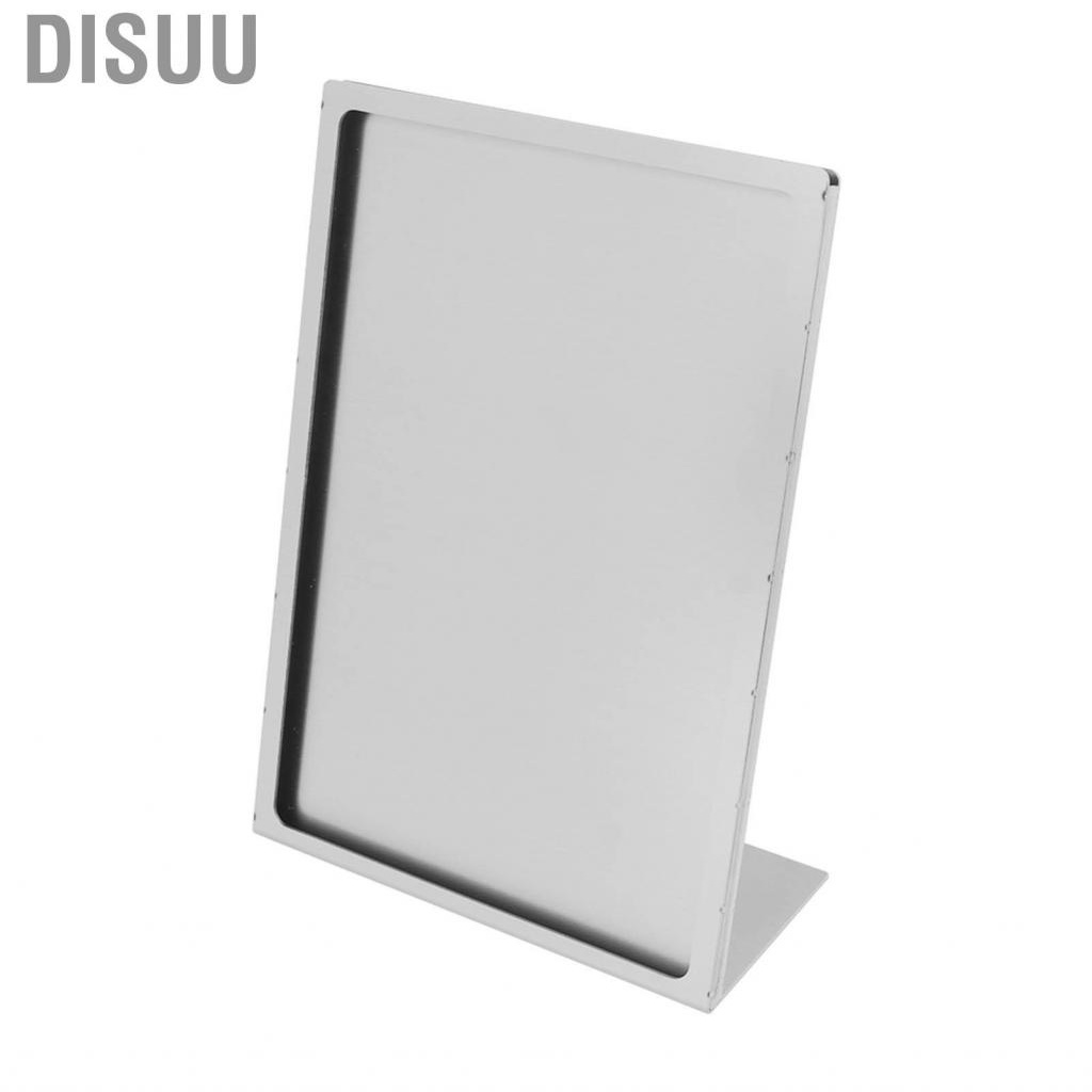 disuu-vertical-sign-holder-tabletop-menu-display-stand-stainless-steel-for-hotel-restaurant-desktop