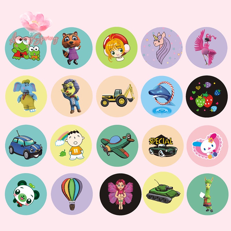 amongspring-gt-ใหม่-กาวปฐมพยาบาล-ทรงกลม-สําหรับเด็ก-20-50-100-ชิ้น-ต่อกล่อง