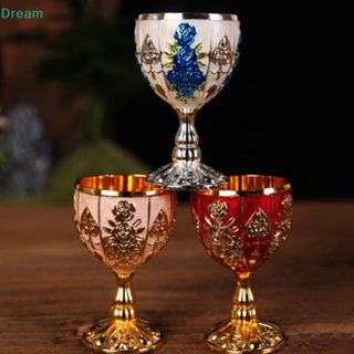 &lt;Dream&gt; แก้วไวน์ ขนาดเล็ก 30 มล. สีทอง สไตล์ยุโรป สร้างสรรค์ ลดราคา สําหรับบ้าน บาร์
