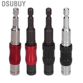 Dsubuy Drill Bit Holder Self Locking Screwdriver Extension Rod for Woodworking Home Decoration Electric Chuck