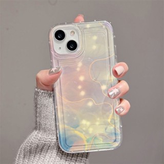 แสงดาวฤดูร้อน ดอกไม้สีฟ้า เคสไอโฟน Compatible for iPhone 15 14 11 13 12 Pro Max 7 8 SE XR 11Pro 14 15 Plus X XS max