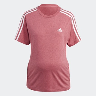 adidas ไลฟ์สไตล์ เสื้อยืดสำหรับคุณแม่ตั้งครรภ์ ผู้หญิง สีชมพู IC9637