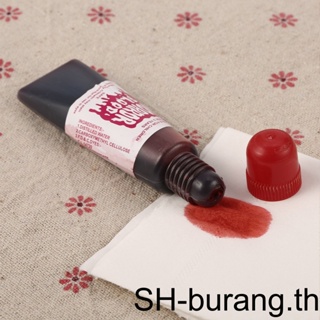 【Buran】ชุดแฟนซีสยองขวัญ หลอดเจลเลือด สีแดง สําหรับปาร์ตี้ฮาโลวีน