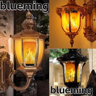 Blueming2 โคมไฟ LED รูปเปลวไฟ สําหรับตกแต่งสวน คริสต์มาส