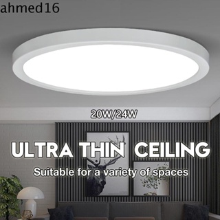 Ahmed โคมไฟเพดาน LED 220V 20 24W สไตล์โมเดิร์น สําหรับตกแต่งบ้าน