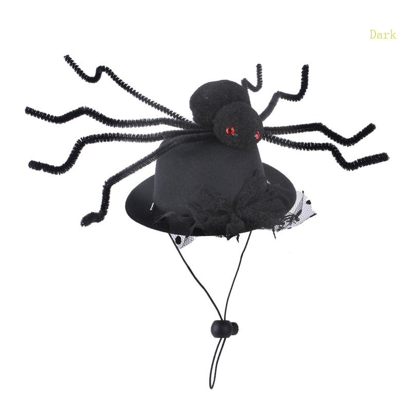 หมวกแมงมุมน่ารัก-เครื่องแต่งกายฮาโลวีน-สําหรับสัตว์เลี้ยง