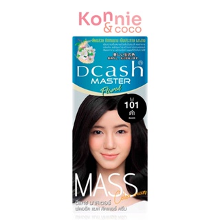 Dcash Master Mass Floral Color Cream 50ml #M101 Black [New Package].