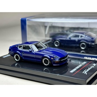 Nissan Fairlady Z S30 Dark Blue Metallic Scale 1:64 ยี่ห้อ Inno64