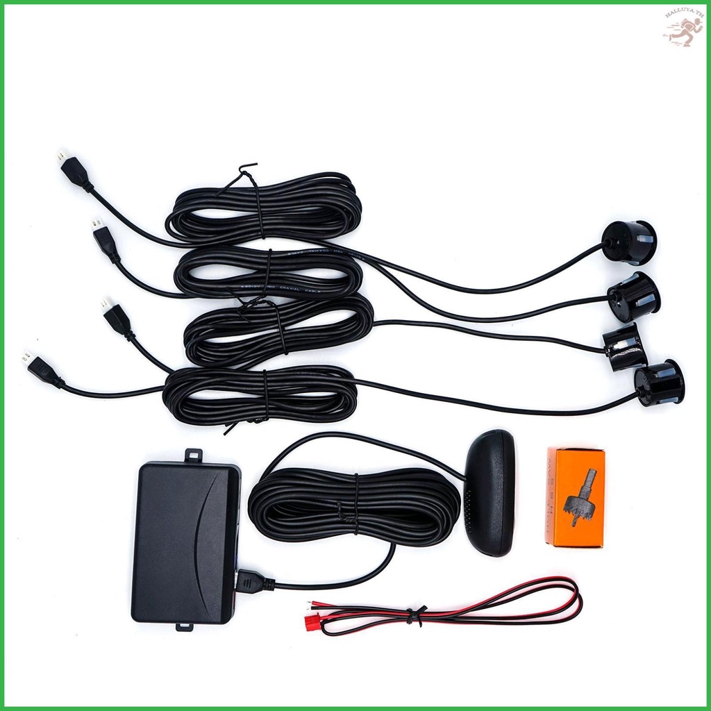 Car Parking Sensor System LCD Display Reversing Radar Enhanced Safety