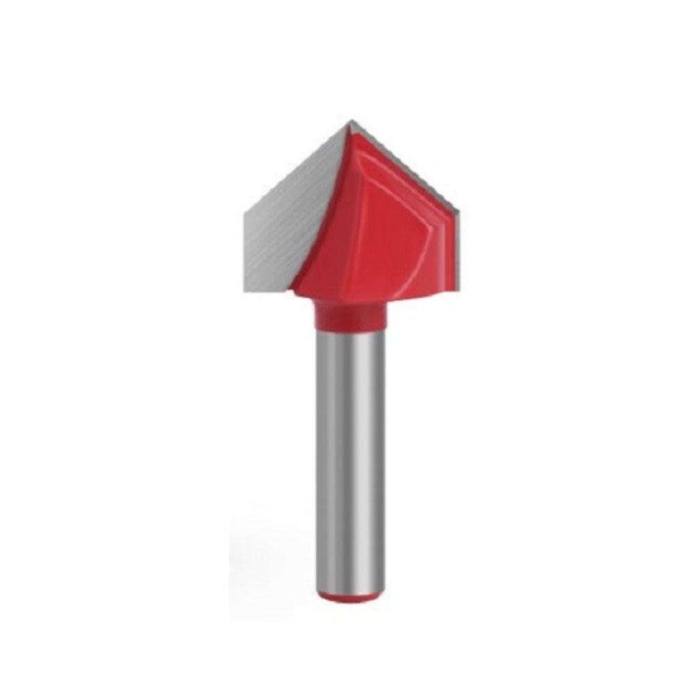 Karen V Groove, 1/4 นิ ้ ว Shank Chamfer Bevel Router Bits, Hard 90 ...