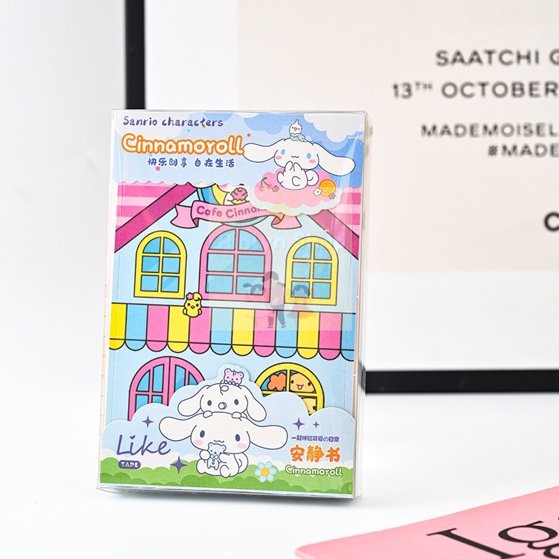 พร้อมส่ง!! Quiet Book สมุดแต่งตัวตุ๊กตาลายการ์ตูนน่ารัก ลาย Sanrio