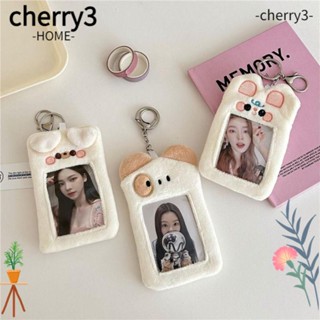 Cherry3 ที่ใส่โฟโต้การ์ด รูปกระต่าย แมวน่ารัก เครื่องเขียน สําหรับเด็กผู้หญิง