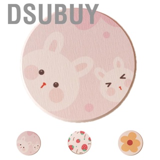Dsubuy Diatomite Cup Pad 10x10cm  Coasters Water Absorbent Diatom Earth Mat for Dining Table Soap