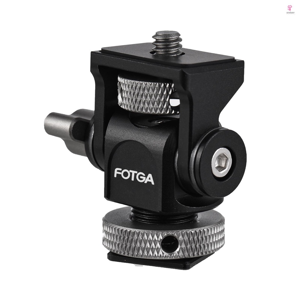 fotga-camera-monitor-mount-bracket-with-cold-shoe-field-monitor-mount-holder-ball-head-tilt-adjustable-for-5-inch-amp-7-inch-monitors-led-light-flash-photography
