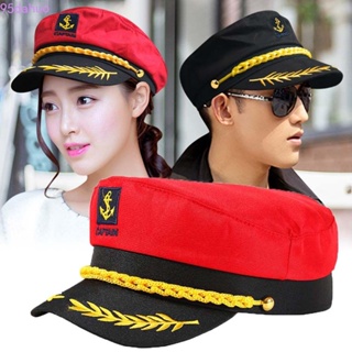 Dahuo หมวกทหารเรือ หมวกแฟชั่น ย้อนยุค เย็บปักถักร้อย ฤดูใบไม้ร่วง ฤดูหนาว สําหรับผู้ชาย ผู้หญิง หมวกบังแดด
