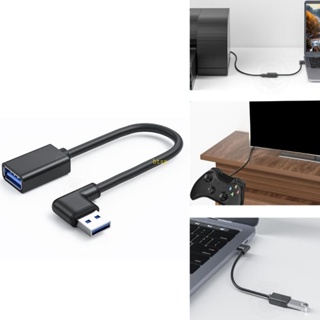 Bt สายเคเบิลต่อขยาย USB3 0 ซ้าย ขวา รองรับ USB3 0 ถ่ายโอนข้อมูล และชาร์จ สําหรับอุปกรณ์ต่างๆ