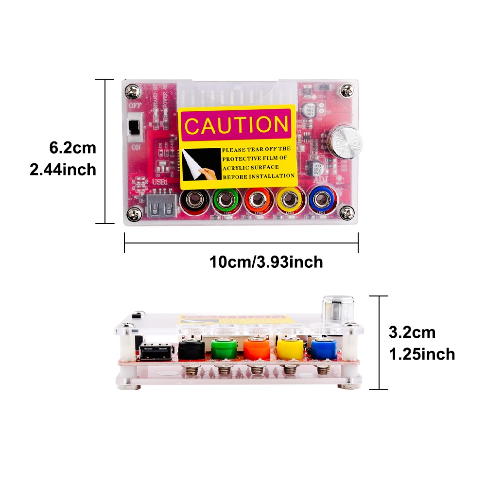 aideepen-atx-อะแดปเตอร์บอร์ดพาวเวอร์ซัพพลาย-atx-สําหรับลูกบิดโวลต์-mcu-24pin