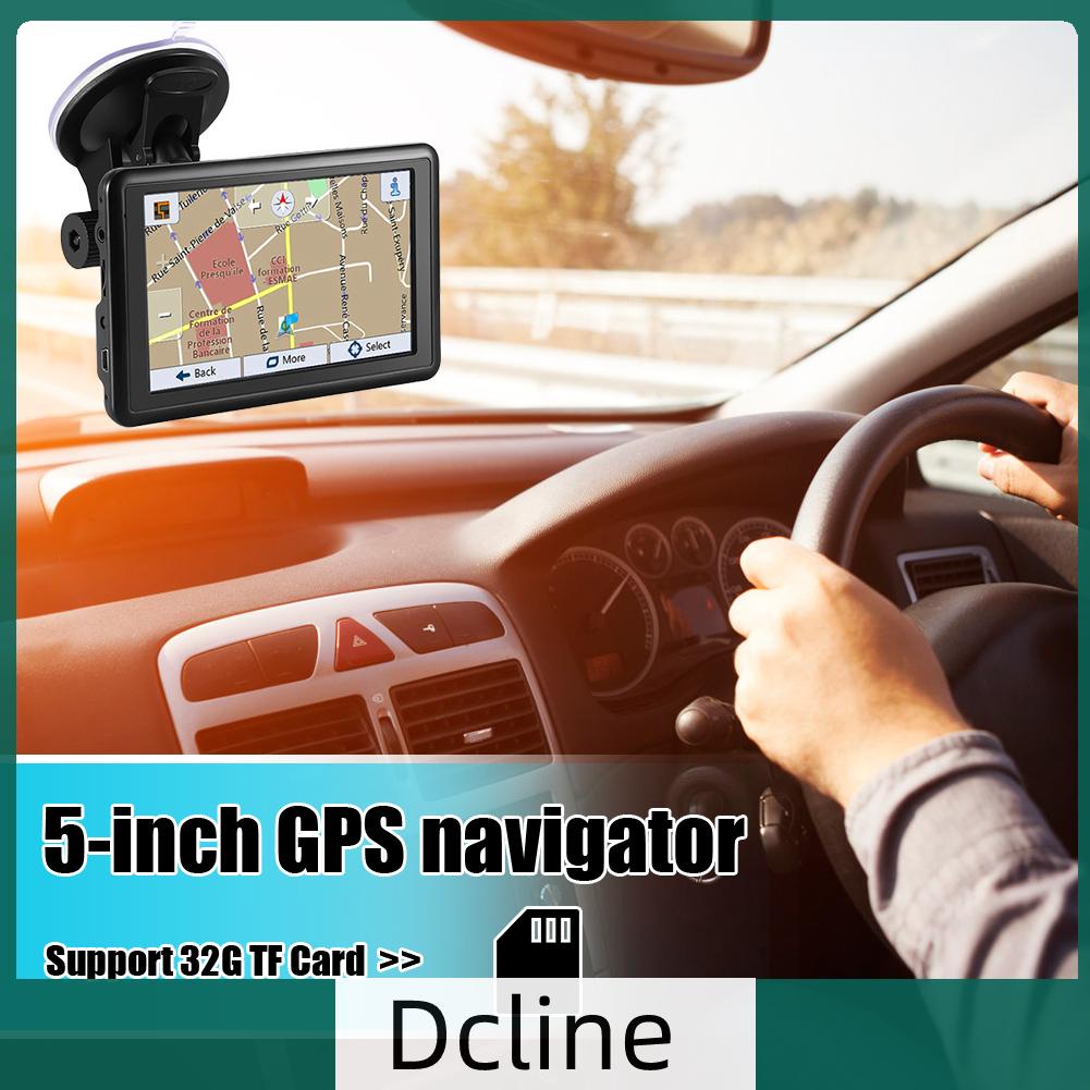 dcline-th-อุปกรณ์นําทาง-gps-หน้าจอสัมผัส-tft-hd-5-นิ้ว-สําหรับรถยนต์