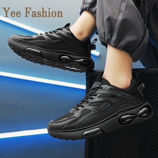 YEE Fashion  รองเท้าผ้าใบผู้ชาย รองเท้าลำลองผู้ชาย  ท้าผ้าใบแฟชั่น สไตล์เกาหลี กีฬากลางแจ้ง ทำงาน ท้าลำลอง ทันสมัย Trendy รุ่นใหม่ สไตล์เกาหลี XYD23902LG 37Z230910