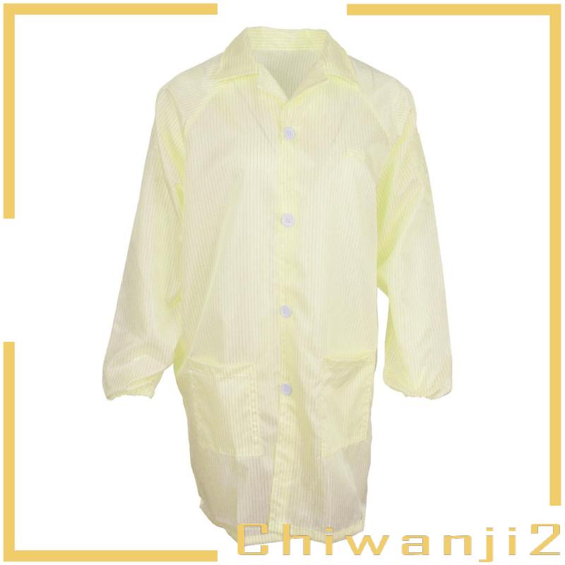 chiwanji2-เสื้อแขนยาว-ป้องกันไฟฟ้าสถิตย์-สําหรับผู้หญิง-และผู้ชาย-นักเรียน